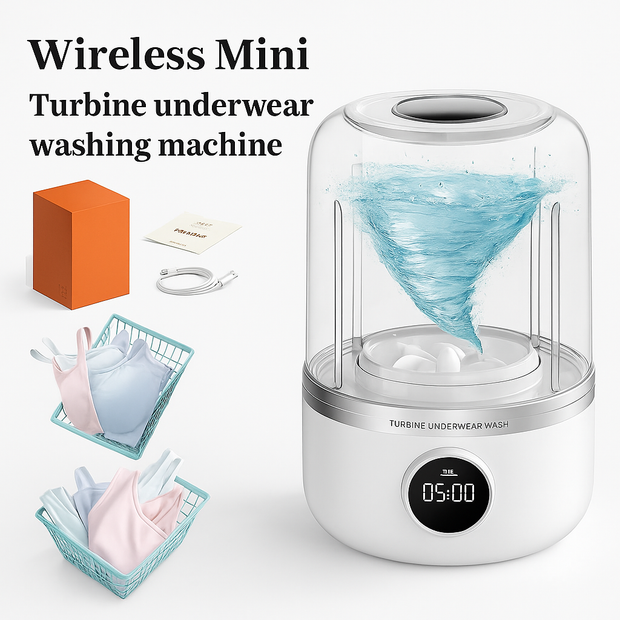 Portable Mini Washing Machine For Men's And Women's Underwear